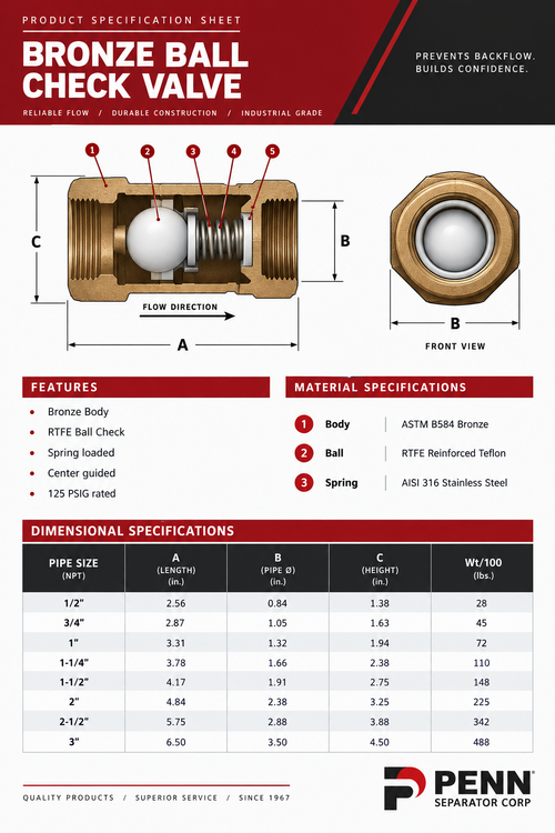 Bronze Check Valves